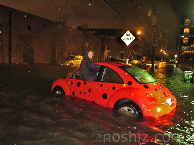 Stuck as a Bug in a Flood